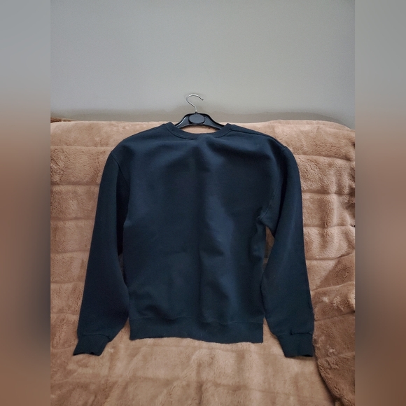 "Coffee, Then Life" Black Sweatshirt - Picture 2 of 3